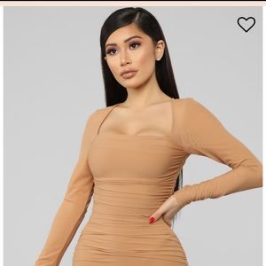 Fashion Nova "Can't Mesh Up My Day" Mini Dress
